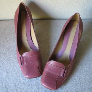 Nine West Brand New Never Worn Mauve Dusty Pink Kitten Heels 9M